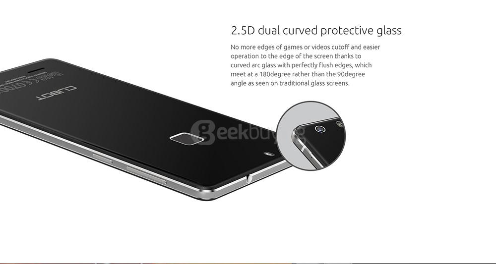 [HK Stock] CUBOT S550 PRO 5.5 Inch FHD Screen 3GB 16GB 8.0MP+13.0MP MT6735 Quad-Core Android 5.1 4G LTE Smartphone Touch ID - Black