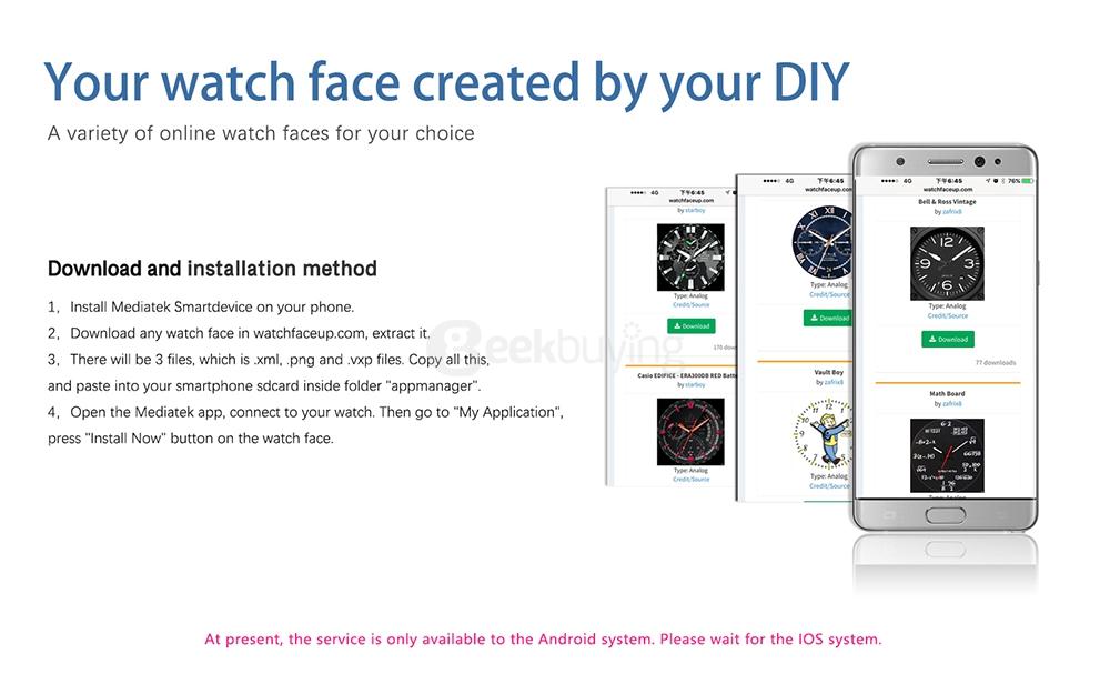 No.1 S9  NFC Smart Watch with Leather Strap MTK2502C Bluetooth4.0 Heart Rate Monitor Pedometer Sedentary Reminder 380mAh Battery - Brown