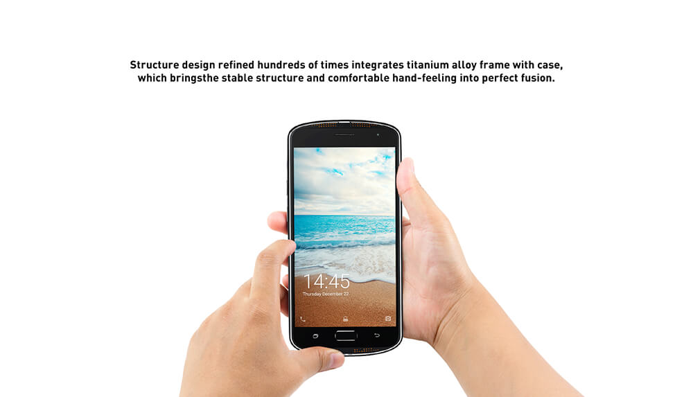 [HK Stock] AGM X1 5.5 Inch Rugged Phone IP68 Waterproof Android 5.1 Qualcomm MSM8952 Octa Core 4G LTE 4GB 64GB 13.0MP Dual Rear Cameras 5400mAh Battery Touch ID NFC - Black