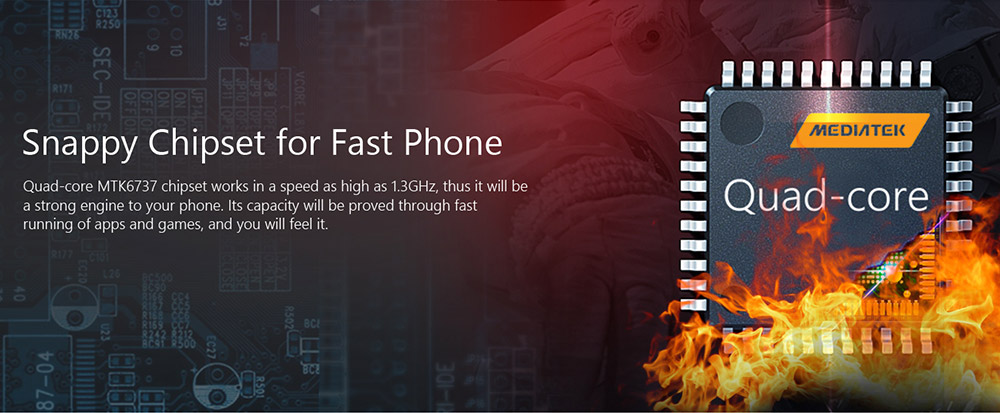 [HK Stock] Ulefone U008 Pro 5.0 Inch HD Screen Android 6.0 4G LTE Smartphone MT6737 64-Bit Quad-core 1.3GHz 2GB RAM 16GB ROM 13.0MP Touch Sensor - Gray