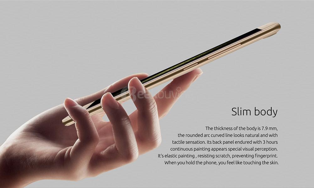 [HK Stock]CUBOT RAINBOW2 5.0 Inch HD Screen MT6580A Quad Core 1.3GHz 1GB RAM 16GB ROM Android 7.0 Smartphone 2.5D Curved Display Rear Dual Cameras -  White