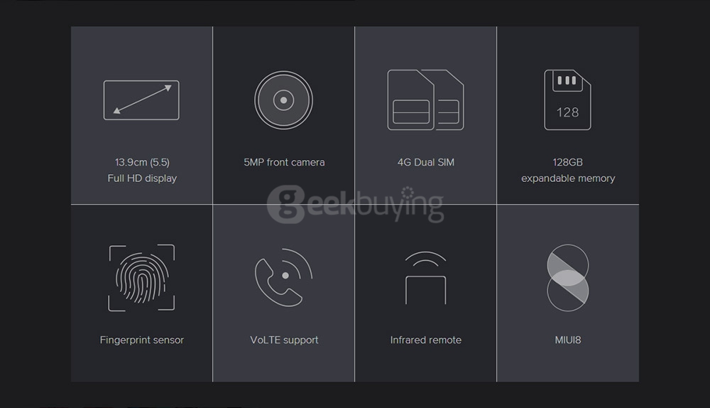 [HK Stock][Official Global Version]Xiaomi Redmi Note 4 5.5 Inch 2.5D Arc Screen Snapdragon 625 Octa-core MIUI 8 4G LTE 3GB RAM 32GB ROM Smartphone 13.0MP Touch ID 4100mAh - Gold