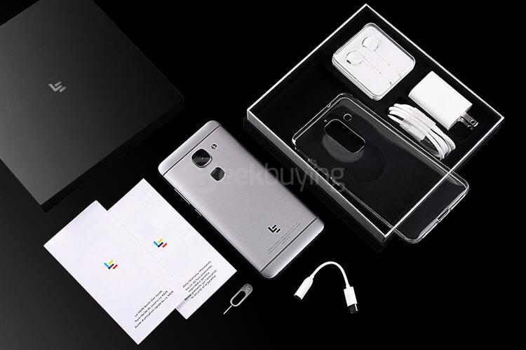 [HK Stock][Official Global Version]LeTV LeEco Le Max 2 X829 5.7 Inch 2K Screen Smartphone Android 6.0 OS Qualcomm Snapdragon 820 Quad-core 2.15GHz 64-Bit 4GB RAM 64GB ROM 4G LTE Touch ID OTG - Gold