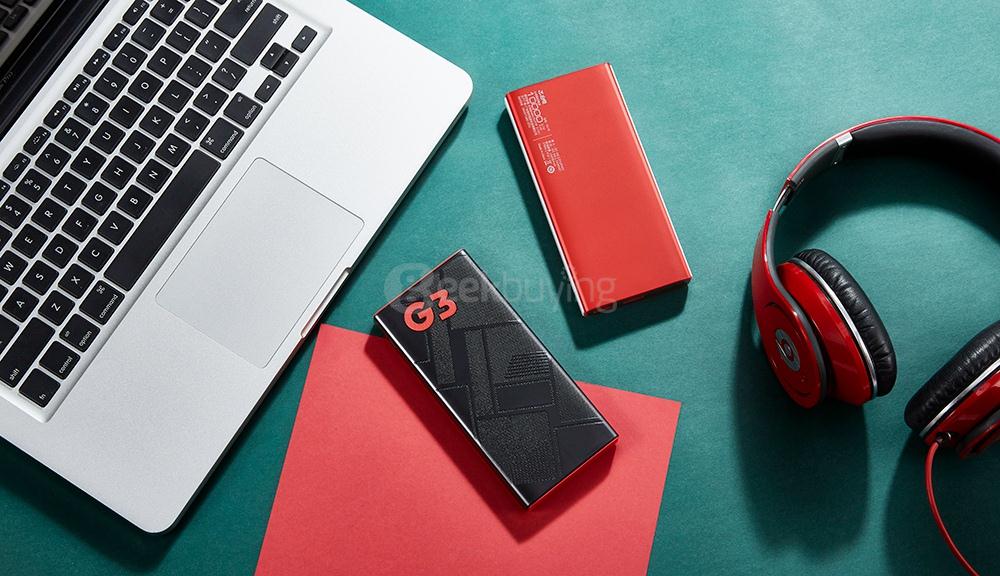Teclast G3 10000mAh Power Bank External Battery Portable Charger for Phones Tablets - Red Black
