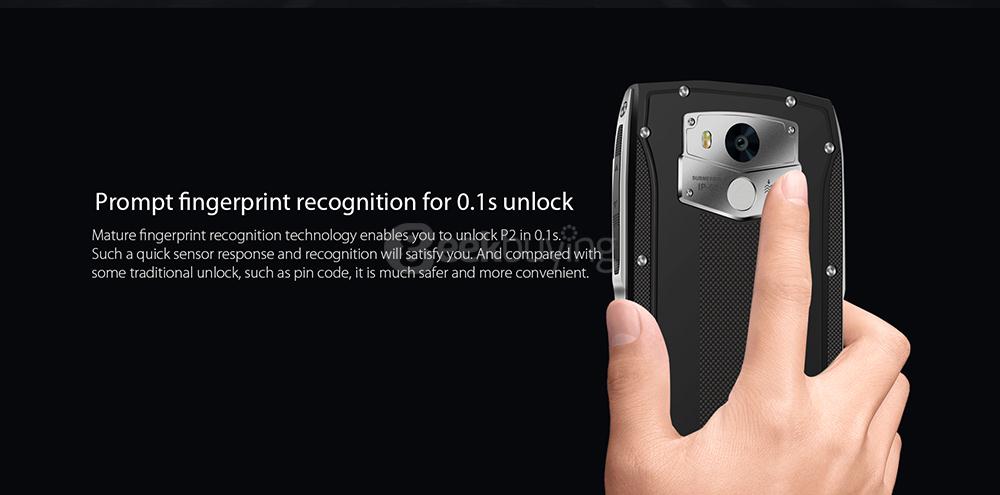 [HK Stock]Blackview BV7000 PRO 5.0 Inch FHD 4GB RAM 64GB ROM 13.0MP 64-Bit MT6750T Octa Core 1.5GHz Android 6.0 Rugged Smartphone IP68 Waterproof Touch ID - Silver
