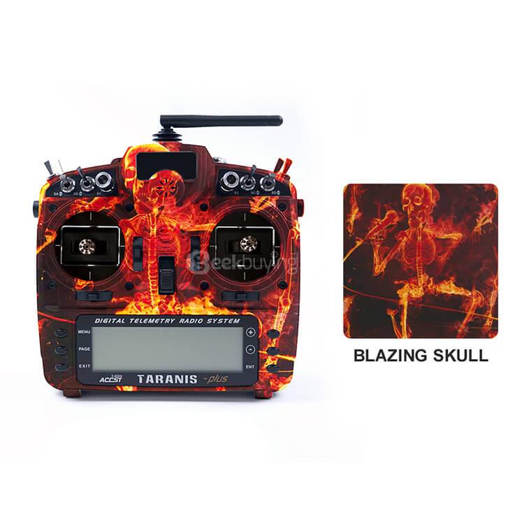 FrSky Taranis X9D Plus SE 2.4G 16CH Transmitter With M9 Hall Sensor Water Transfer Case EVA Bag - Carbon Fiber