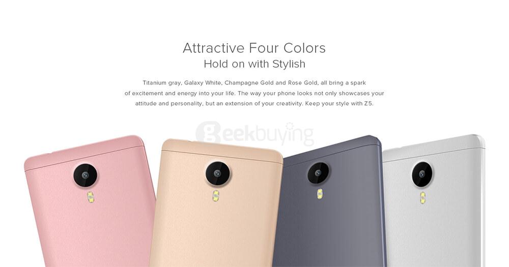[HK Stock]LEAGOO Z5C 5.0 Inch 8GB ROM 5.0MP Cam SC7731C Quad Core 1.3GHz Android 6.0 Smartphone Smart Wake - Gold