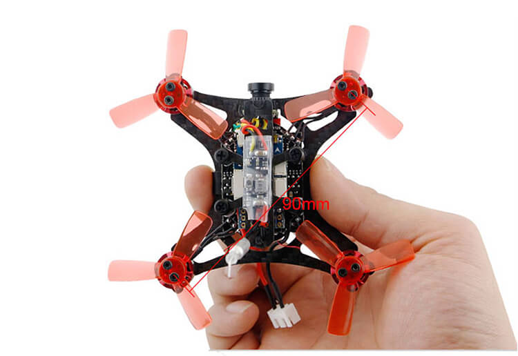 KINGKONG Brushless 90GT 90mm FPV Racing With w/Micro F3 Flight Controller 16CH 25MW VTX 800TVL Camera - PNP Version