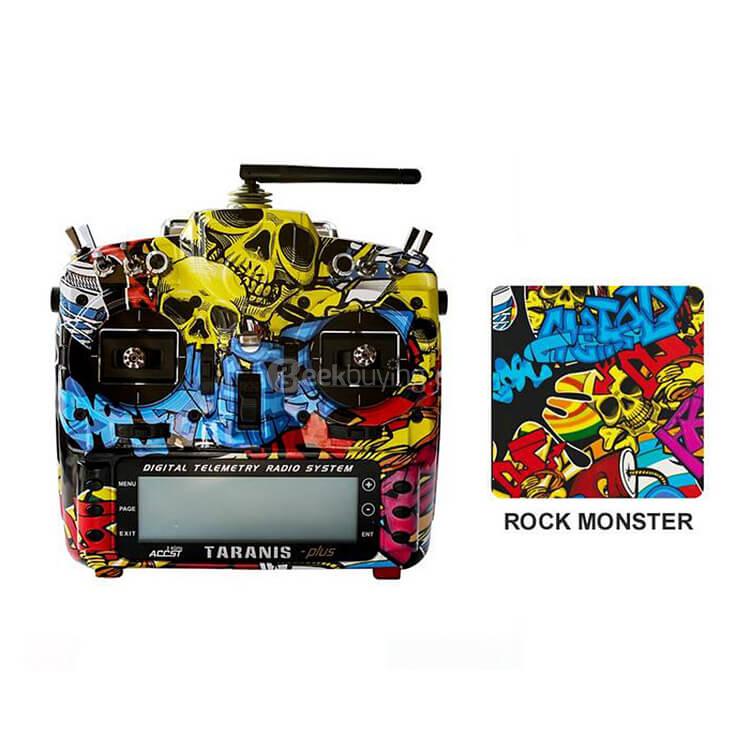 FrSky Taranis X9D Plus SE 2.4G 16CH Transmitter With M9 Hall Sensor Water Transfer Case EVA Bag - Carbon Fiber