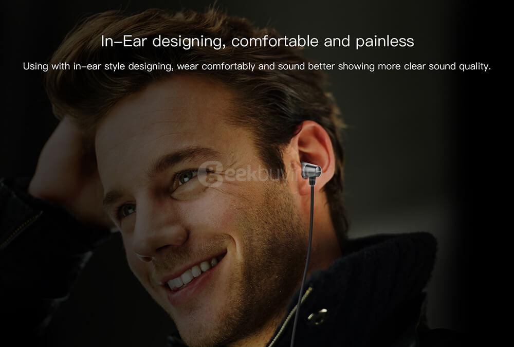 OVEVO S10 Wired In-ear Earphones - Black