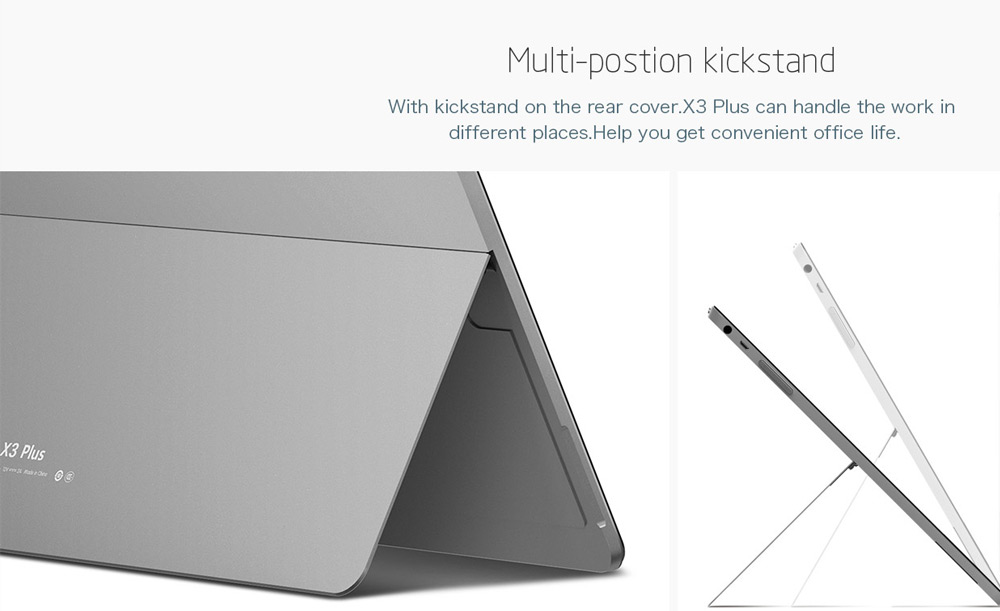 Teclast X3 Plus 11.6 Inches Tablet PC Licensed Windows 10 Intel Celeron N3450 6G/64G 2.0MP Front Camera 5.0MP Rear Camera WiFi Bluetooth with 1080P Capacitive Touch Display