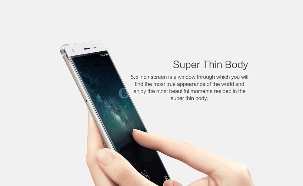 [HK Stock]Oukitel U13 5.5 Inch 2.5D FHD Screen 3GB RAM 64GB ROM 16.0MP Cam MT6753 Octa Core 1.3GHz  Android 6.0 Smartphone OTA Update Fingerprint Touch ID Metal Body - Gray
