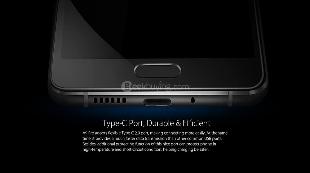 [HK Stock]Blackview A9 Pro 5.0 Inch HD Screen 2GB RAM 16GB ROM 8.0MP Cam MTK6737 Quad Core Android 7.0 4G Smartphone Fingerprint ID Dual Rear Camera - Black