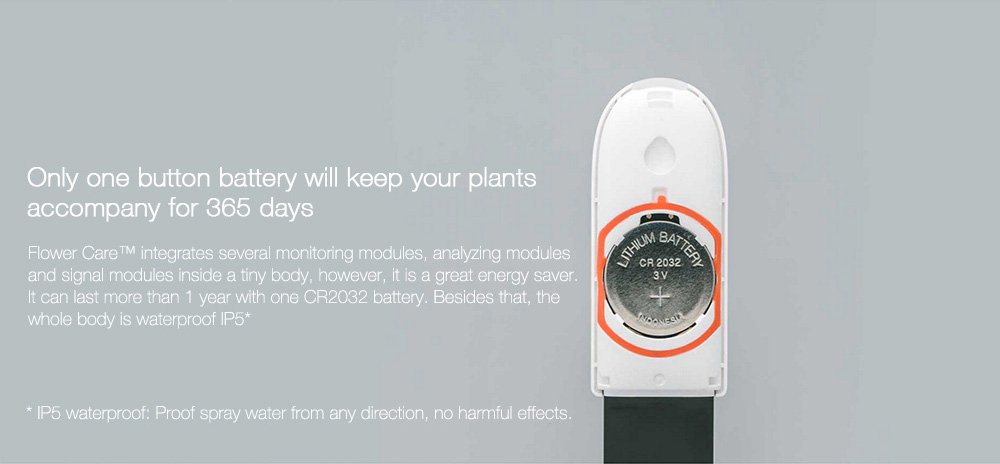 [Package B]Original Xiaomi Mi Flowerpot + Original Xiaomi Mi Plants Monitor Flower Plants Tester - White
