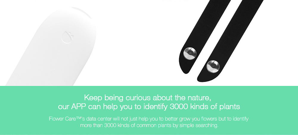 Original Xiaomi Mi Plants Monitor Flower Plants Tester Mi Plants Sensor with Bluetooth Connection - White