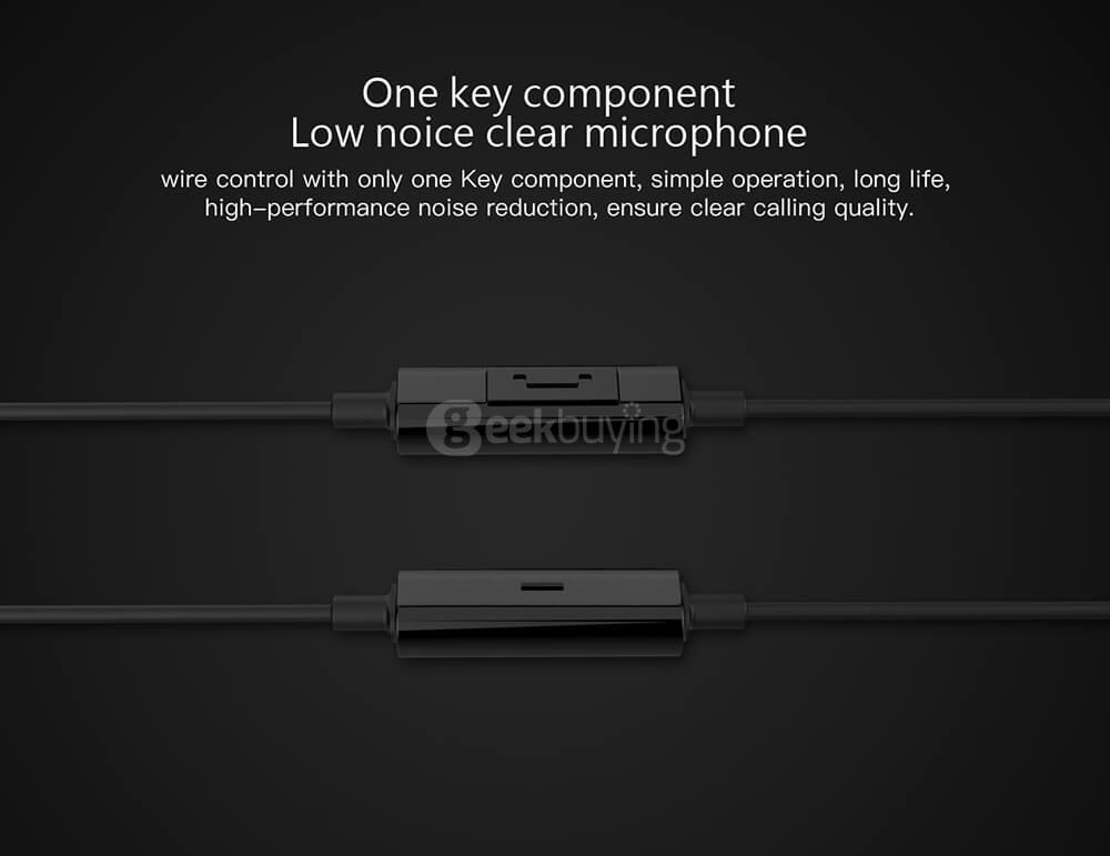 OVEVO S8 Wired In-ear Earphones - Black
