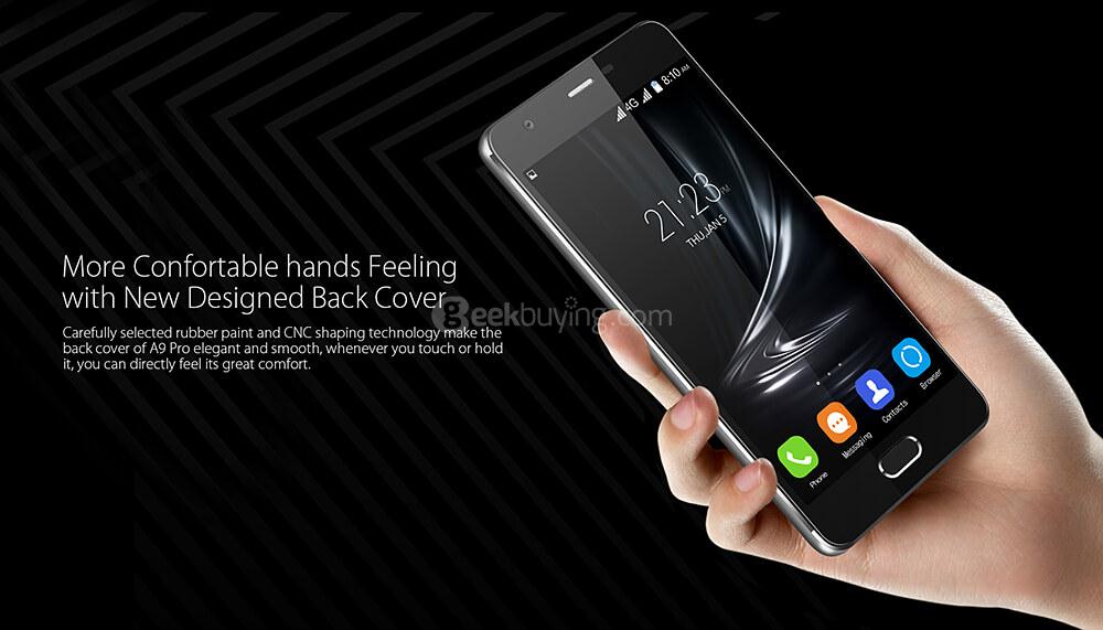 [HK Stock]Blackview A9 Pro 5.0 Inch HD Screen 2GB RAM 16GB ROM 8.0MP Cam MTK6737 Quad Core Android 7.0 4G Smartphone Fingerprint ID Dual Rear Camera - Blue
