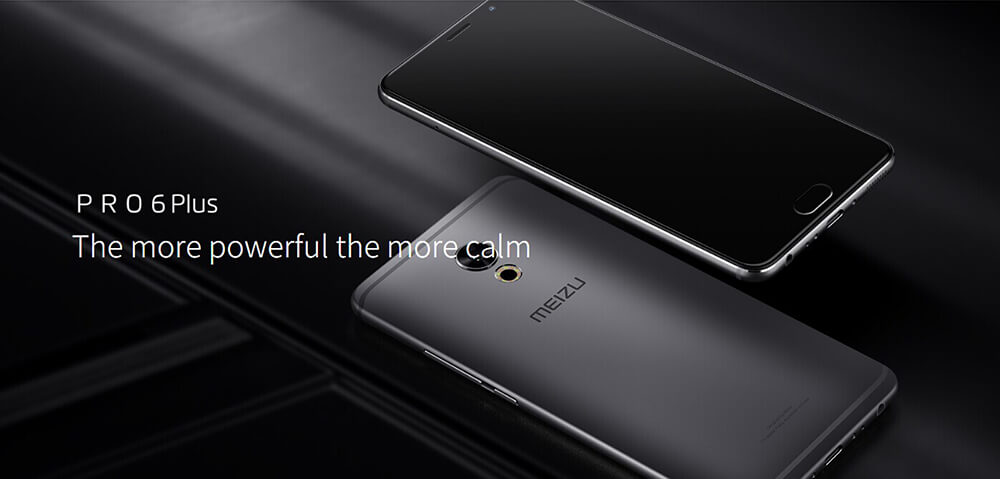 MEIZU PRO 6 Plus 5.7 Inch 2K Screen 4GB RAM 64GB ROM 5.0MP+12.0MP Cam Exynos 8890 Octa Core Flyme Smartphone Type-C VoLTE Touch ID - Moon Silver