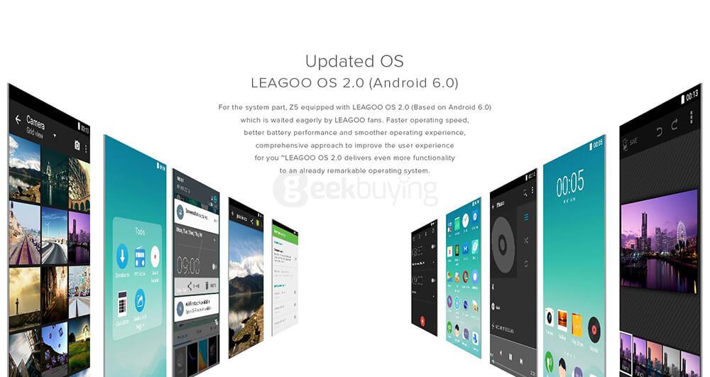 [HK Stock]LEAGOO Z5C 5.0 Inch 8GB ROM 5.0MP Cam SC7731C Quad Core 1.3GHz Android 6.0 Smartphone Smart Wake - Gold