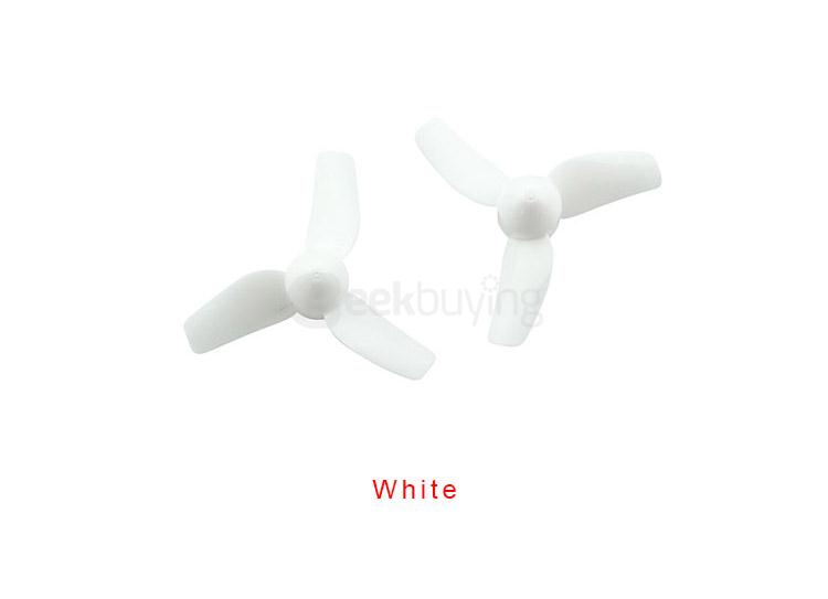 10 Pairs Kingkong 31mm 3-Blade Propeller For Tiny Whoop Eachine E010 JJRC H36 Blade Inductrix - Yellow