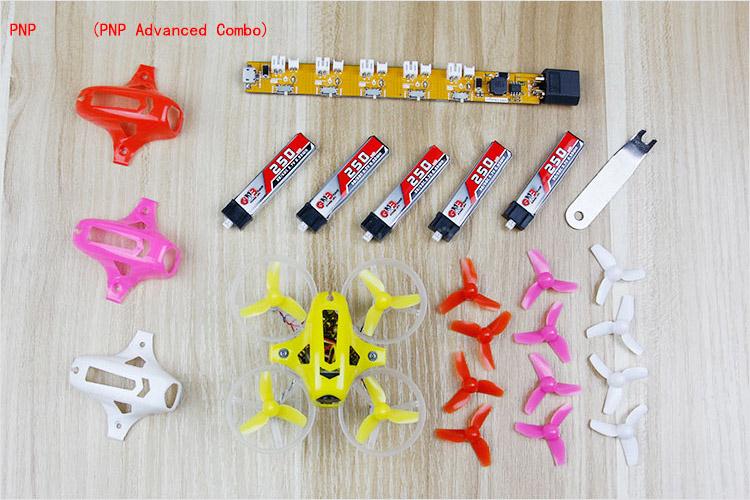 KINGKONG Tiny 6 65mm Micro FPV Racing Quadcopter With CMOS 800TVL Camera Based On Micro F3 Brush Flight Controller PNP - Advanced Combo Version