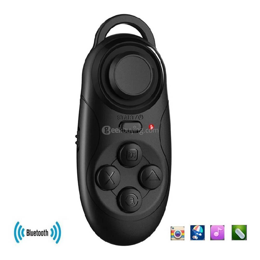 ACGAM Multi-function Wireless Bluetooth Selfie Remote Controller GamePad - Black
