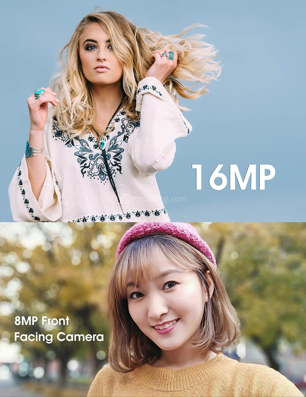 [HK Stock]OUKITEL K6000 PLUS 5.5 Inch FHD 2.5D Asahi Glass Screen 4GB RAM 64GB ROM 16MP Cam MT6750T Octa Core 4G LTE Android 7.0 Smartphone Touch ID 6080mAh Big Battery HiFi  - Gray