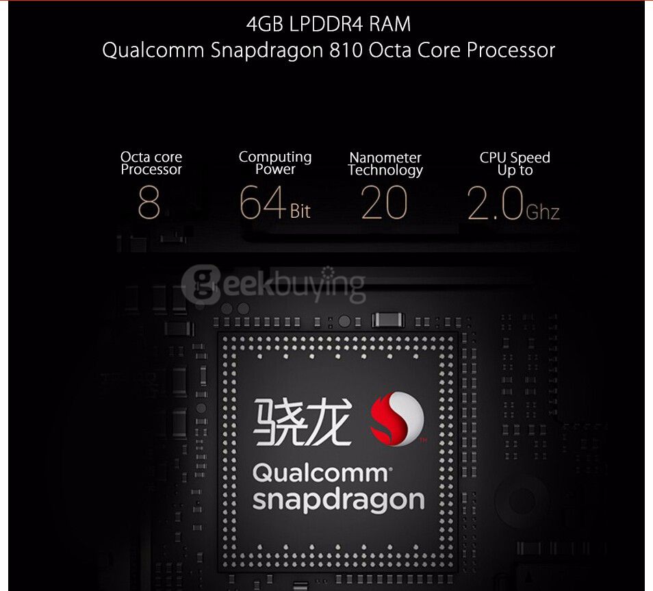 LETV LeEco Le Max X900 6.33 Inch 2K Screen 4GB RAM 64GB ROM Qualcomm Snapdragon 810 Octa Core 4G LTE Smartphone NFC Metal Body Le HiFi - Silver