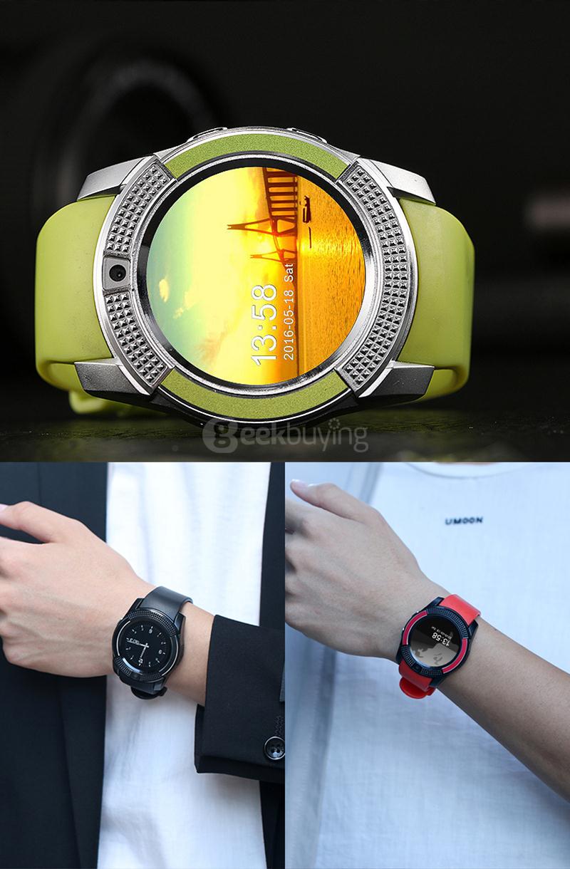 v8 smart watch bt notifier