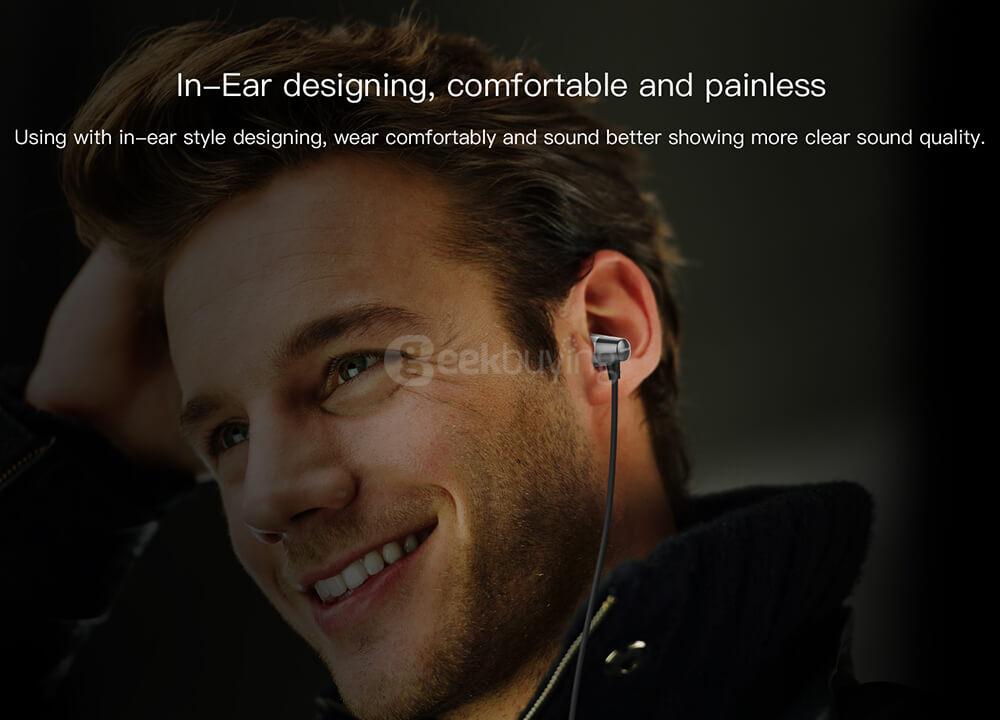 OVEVO S11 Wired In-ear Earphones - Black