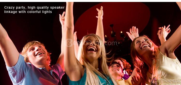 BL08A Intelligent LED Bulb with Bluetooth Audio -White