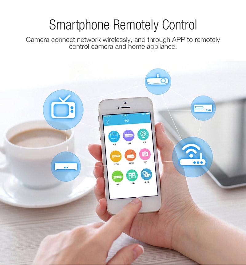 Vstarcam D26S 2.0MP HD WiFi Wireless Security IP Camera Remote Control Household Electronics Devices - White