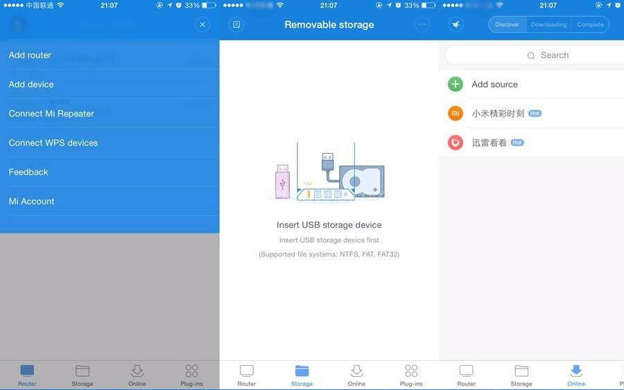 [English Version] Original Xiaomi Mi WiFi 3 Router EU Plug Smart 4 Antennas 1167Mbps Dual Band 128MB Flash ROM Support iOS Android APP - White