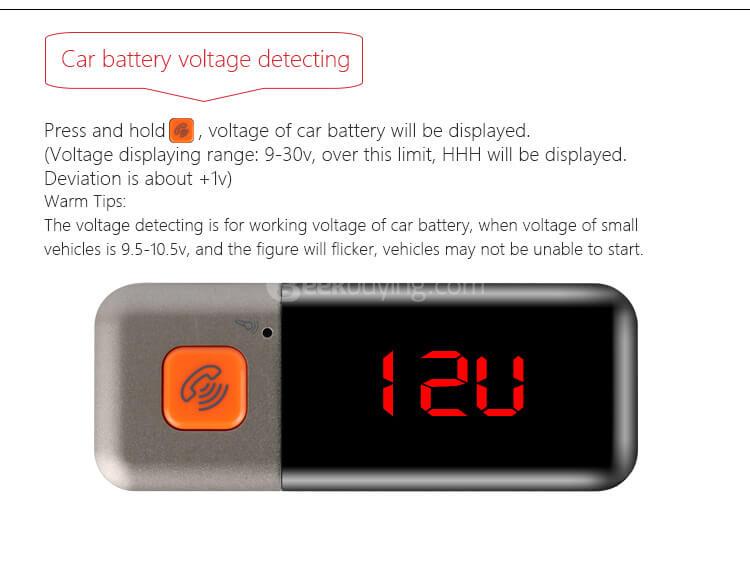 BC11 Dual USB Car Charger Wireless Bluetooth Connection MP3 Player Voltage Detection LED Display - Black + Silver