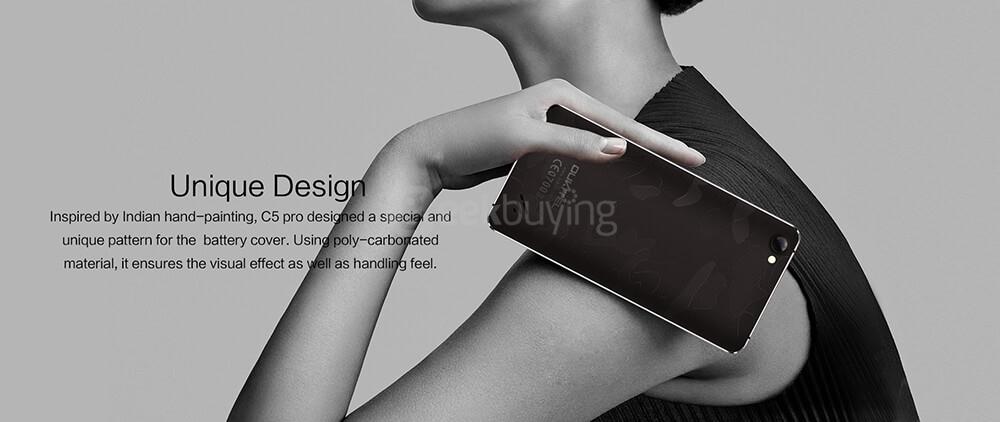 [HK Stock]OUKITEL C5 Pro 5.0 Inch HD Screen 2GB RAM 16GB ROM 5.0MP Cam MT6737 Quad core Android 6.0 4G LTE Smartphone 2000mAh Quick Gestures - Black