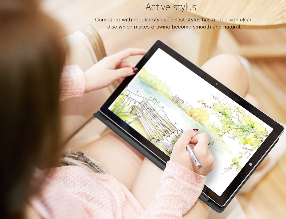 Teclast X3 Plus 11.6 Inches Tablet PC Licensed Windows 10 Intel Celeron N3450 6G/64G 2.0MP Front Camera 5.0MP Rear Camera WiFi Bluetooth with 1080P Capacitive Touch Display