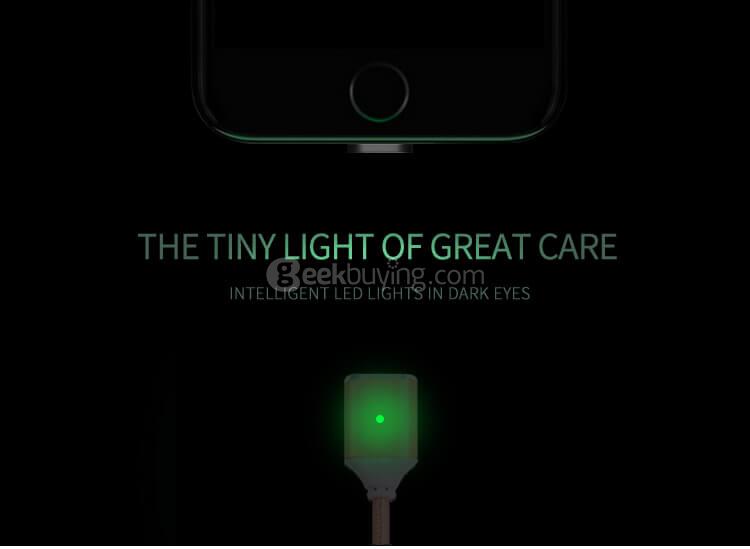 POFAN P11 Data Transmission Micro USB Magetic Transmission Charging Line Cable Data Line - Gold