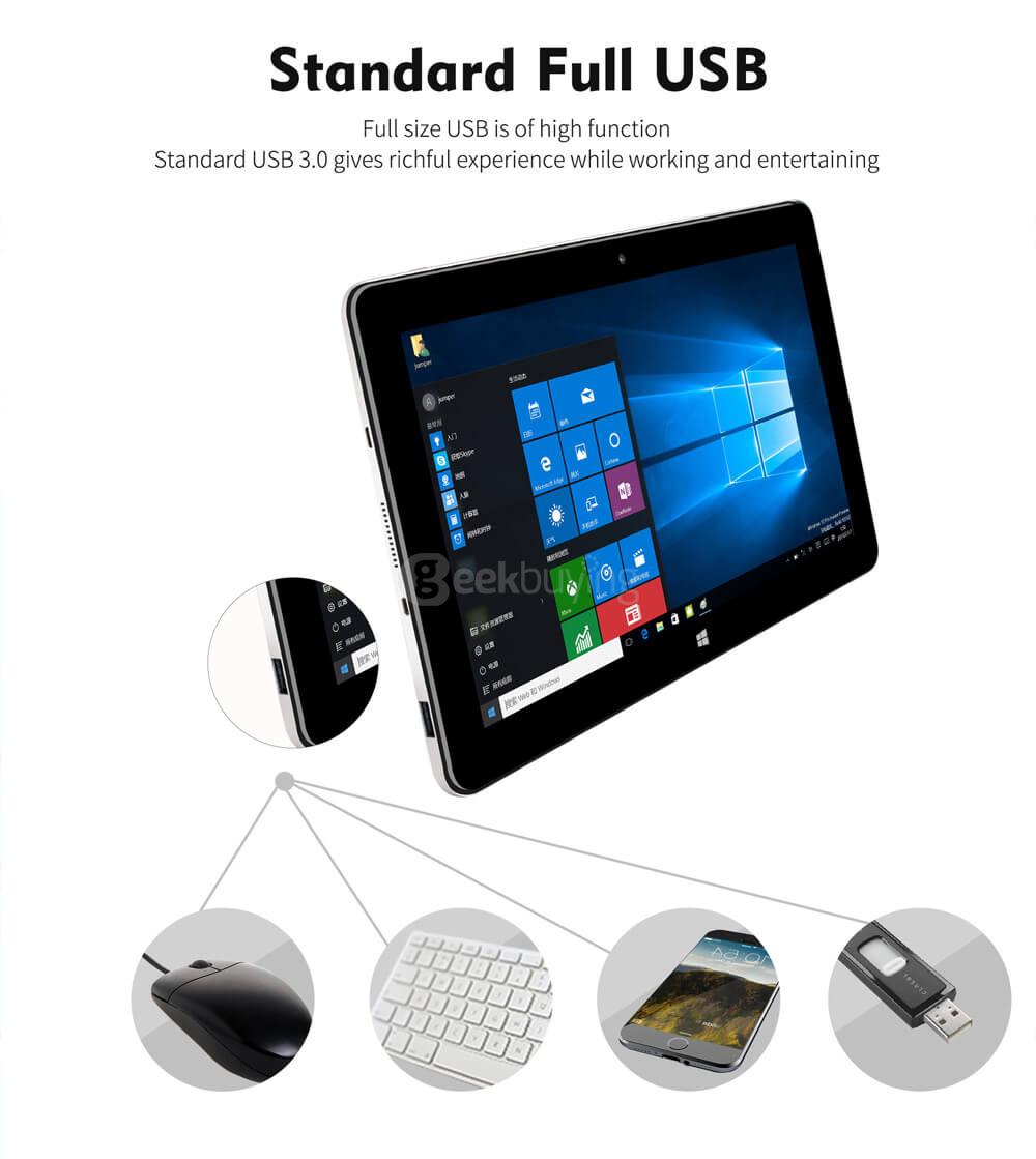 [Package A] Jumper EZpad 6 M6 10.8 Inch Tablet + Original Jumper EZpad 6 M6 Magnetic Docking Keyboard