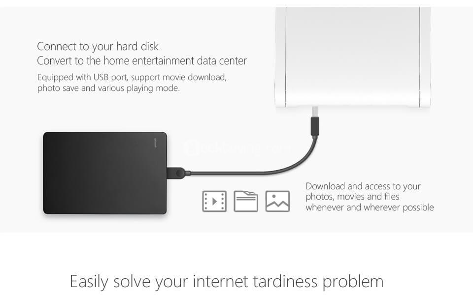 [English Version] Original Xiaomi Router Mini AC Intelligent WiFi Dual Band Max 1167Mbps - White