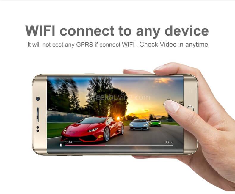 CARSUITE X6 1080P Car DVR Camera Hisilicon Chipset 156 Degree Wide Angle Car Recorder Dash Cam - Gray