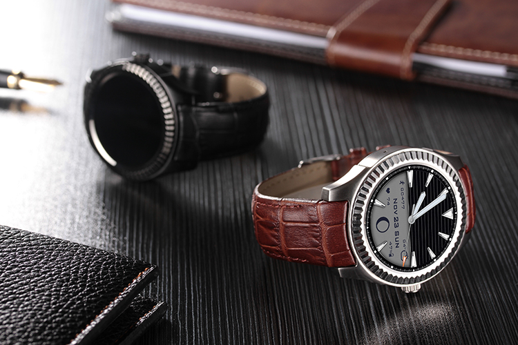 NO.1 D7 Android Smart Watch MTK6572 1.3 Inch 1GB RAM 8GB ROM IP65 Pedometer Heart Rate Monitor Bluetooth WiFi NFC Connection - Black