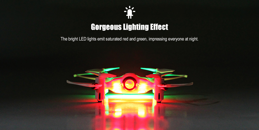 SYMA X20 Pocket  2.4G 4CH 6Aixs Altitude Hold Mode RC Quadcopter RTF - Black