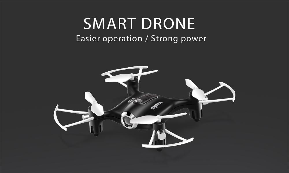 SYMA X20 Pocket  2.4G 4CH 6Aixs Altitude Hold Mode RC Quadcopter RTF - Black