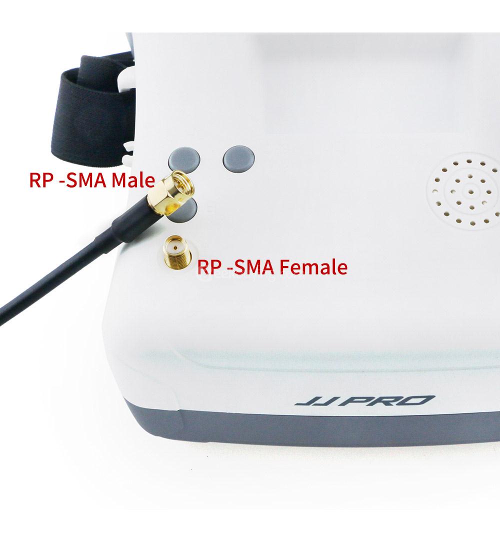 JJRC JJPRO F02 5.8G 40CH Raceband FPV Goggles 4.3 Inch Video Headset with Dual Antennas
