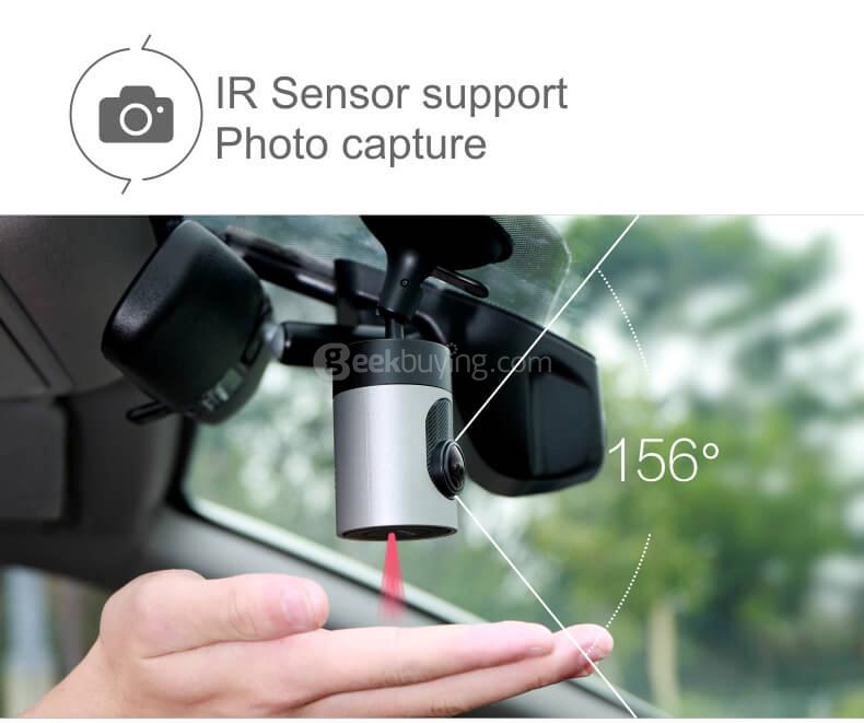 CARSUITE X6 1080P Car DVR Camera Hisilicon Chipset 156 Degree Wide Angle Car Recorder Dash Cam - Gray