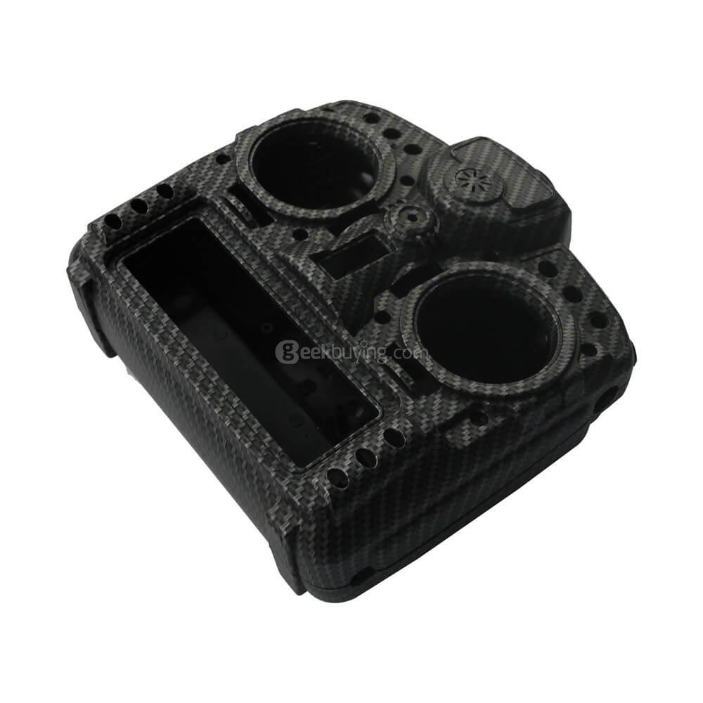 Orginal FrSky Taranis X9D Plus Transmitter Spare Part Custom Shell Case - Carbon Fiber
