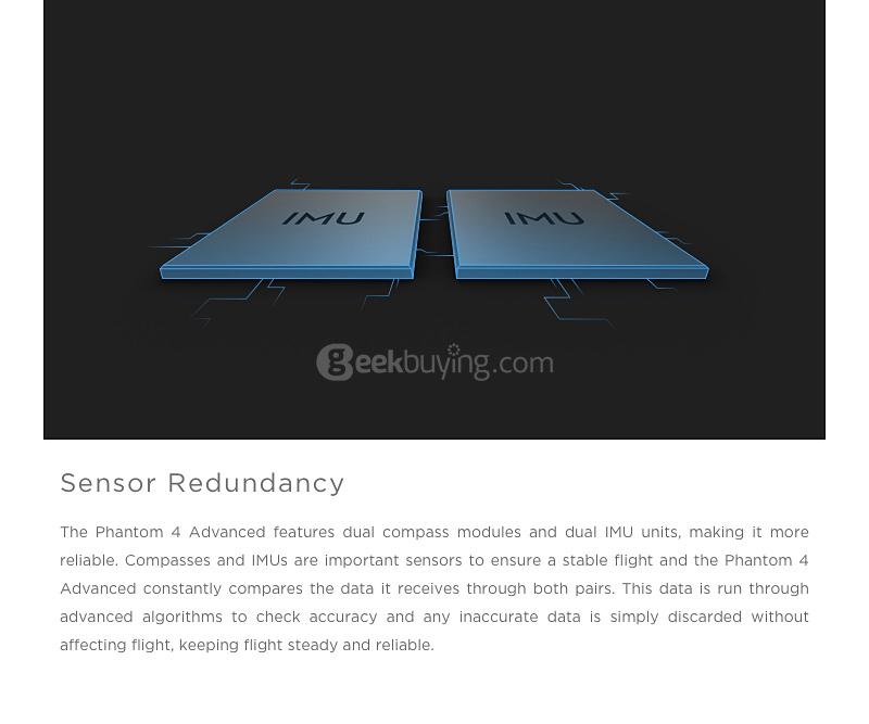 DJI Phantom 4 Advanced GPS/GLONASS UHD 4K Camera Automatic Obstruction Intelligent Flight Mode RC Quadcopter RTF - Standard Edition