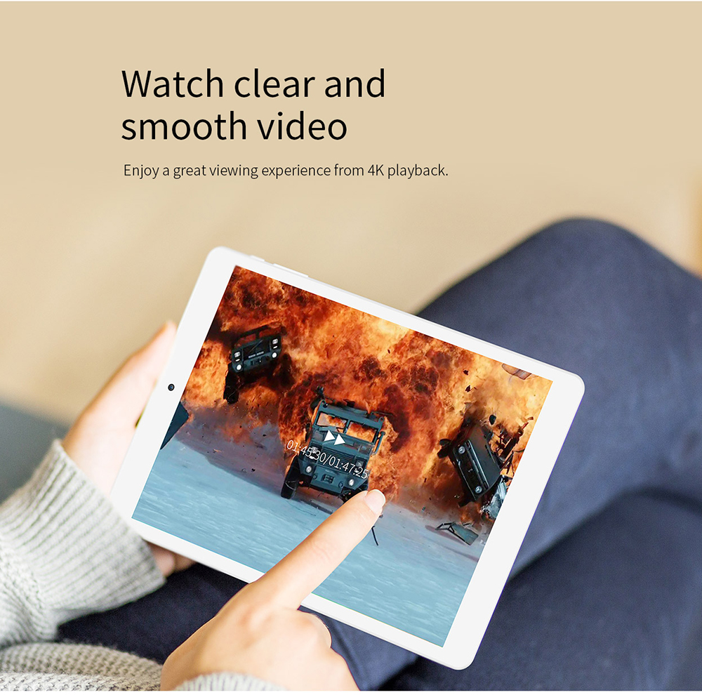 Teclast P89H 7.85 Inch Tablet Android 6.0 MT8163 Mali-T720MP2 1GB RAM 16GB ROM GPS Bluetooth IPS Display Touch Screen Dual Camera - White