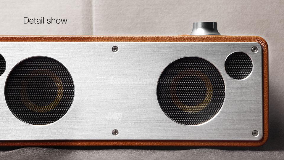 GGMM WS-301 M3 Wireless Bluetooth 4.0 WiFi Digital Speaker - Coffee