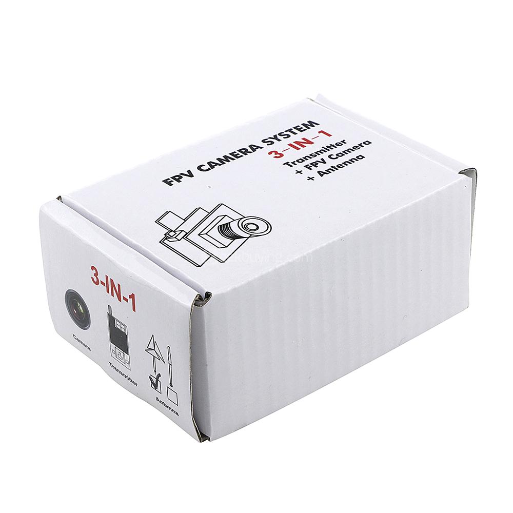 Redpawz JF-03 AIO Super MINI 25/100/200mW Switchable 5.8G 40CH VTX 1/4 CMOS 800TVL FPV Camera - NTSC